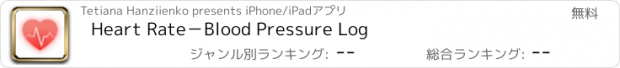 おすすめアプリ Heart Rate－Blood Pressure Log