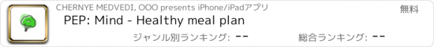 おすすめアプリ PEP: Mind - Healthy meal plan
