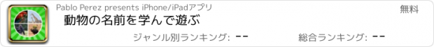 おすすめアプリ 動物の名前を学んで遊ぶ