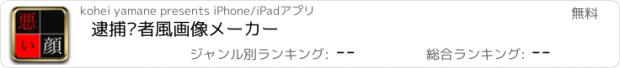 おすすめアプリ 逮捕?者風画像メーカー