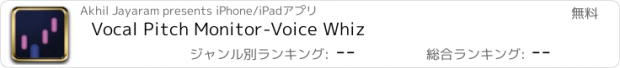 おすすめアプリ Vocal Pitch Monitor-Voice Whiz