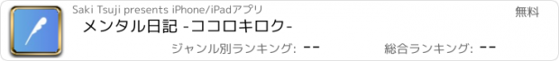 おすすめアプリ メンタル日記 -ココロキロク-