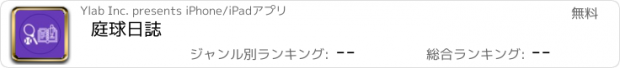 おすすめアプリ 庭球日誌