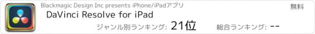 おすすめアプリ DaVinci Resolve for iPad