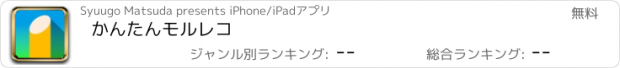 おすすめアプリ かんたんモルレコ