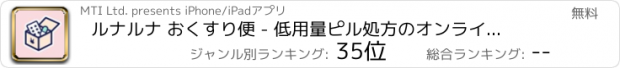 おすすめアプリ ルナルナ おくすり便 - 低用量ピル処方のオンライン診療