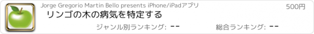 おすすめアプリ リンゴの木の病気を特定する