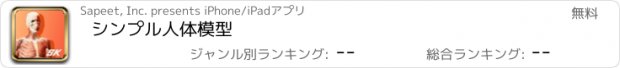 おすすめアプリ シンプル人体模型