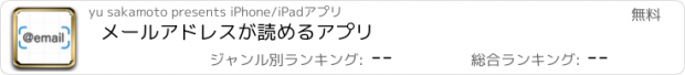 おすすめアプリ メールアドレスが読めるアプリ