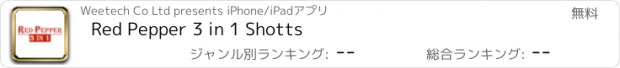 おすすめアプリ Red Pepper 3 in 1 Shotts