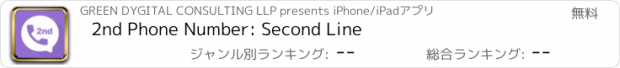 おすすめアプリ 2nd Phone Number: Second Line