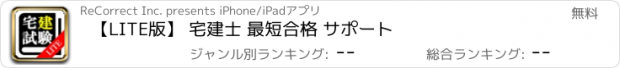 おすすめアプリ 【LITE版】 宅建士 最短合格 サポート