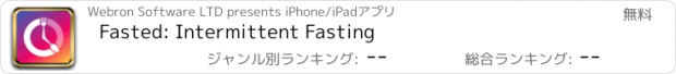 おすすめアプリ Fasted: Intermittent Fasting