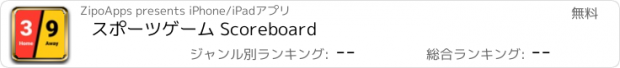 おすすめアプリ スポーツゲーム Scoreboard