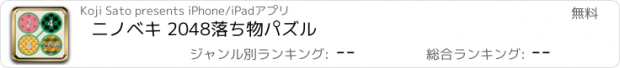 おすすめアプリ ニノベキ 2048落ち物パズル