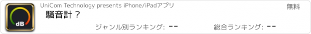 おすすめアプリ 騒音計 ٞ