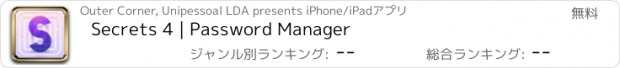 おすすめアプリ Secrets 4 | Password Manager