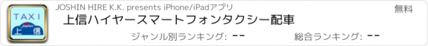 おすすめアプリ 上信ハイヤー　スマートフォンタクシー配車