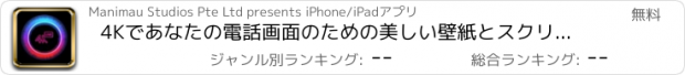 おすすめアプリ 4Kであなたの電話画面のための美しい壁紙とスクリーンセーバー