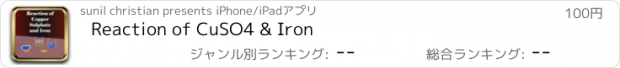 おすすめアプリ Reaction of CuSO4 & Iron