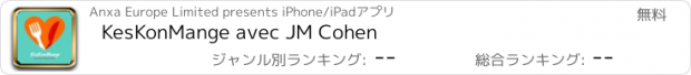 おすすめアプリ KesKonMange avec JM Cohen