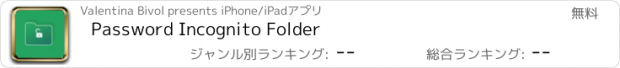 おすすめアプリ Password Incognito Folder