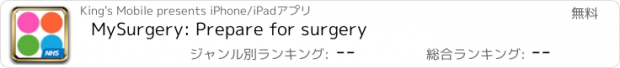 おすすめアプリ MySurgery: Prepare for surgery