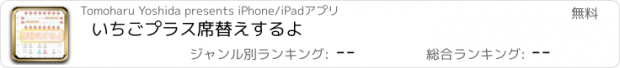 おすすめアプリ いちごプラス席替えするよ