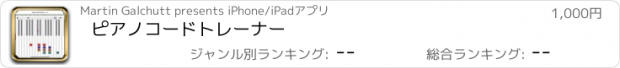 おすすめアプリ ピアノコードトレーナー