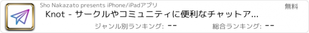 おすすめアプリ Knot - サークルやコミュニティに便利なチャットアプリ