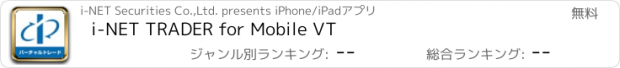 おすすめアプリ i-NET TRADER for Mobile VT