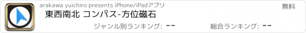 おすすめアプリ 東西南北 コンパス-方位磁石