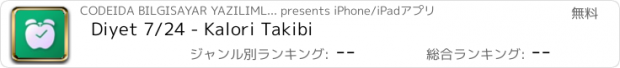 おすすめアプリ Diyet 7/24 - Kalori Takibi