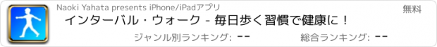 おすすめアプリ インターバル・ウォーク - 毎日歩く習慣で健康に！