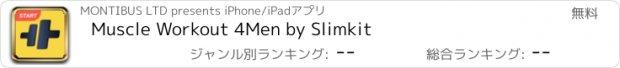 おすすめアプリ Muscle Workout 4Men by Slimkit