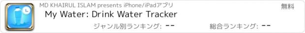 おすすめアプリ My Water: Drink Water Tracker