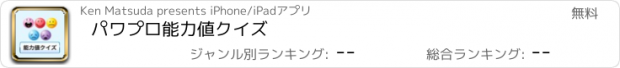 おすすめアプリ パワプロ能力値クイズ