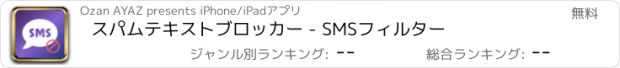 おすすめアプリ スパムテキストブロッカー - SMSフィルター