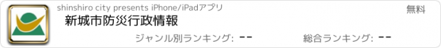 おすすめアプリ 新城市防災行政情報