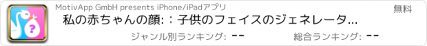 おすすめアプリ 私の赤ちゃんの顔:：子供のフェイスのジェネレータマシン