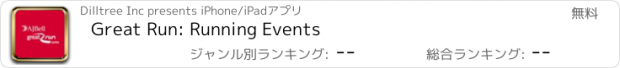 おすすめアプリ Great Run: Running Events