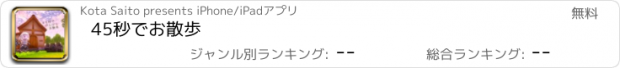 おすすめアプリ 45秒でお散歩