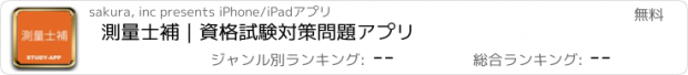 おすすめアプリ 測量士補｜資格試験対策問題アプリ