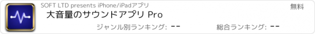 おすすめアプリ 大音量のサウンドアプリ Pro