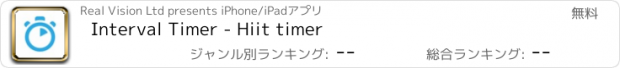 おすすめアプリ Interval Timer - Hiit timer