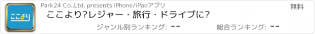 おすすめアプリ ここより–レジャー・旅行・ドライブに–