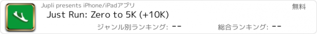 おすすめアプリ Just Run: Zero to 5K (+10K)