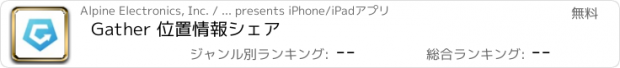 おすすめアプリ Gather 位置情報シェア