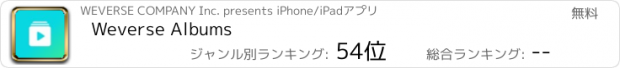 おすすめアプリ Weverse Albums