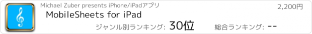 おすすめアプリ MobileSheets for iPad